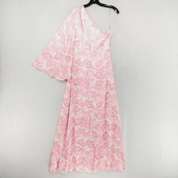Sachin + Babi Pink Floral One-Shoulder Maxi Dress - Picture 7 of 10